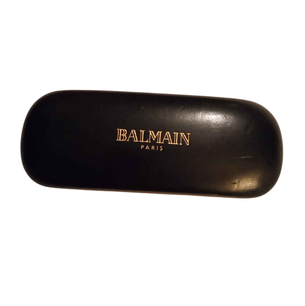 Vintage Balmain Paris Sunglasses Eyeglasses Hard Clamshell Case Black Only Case